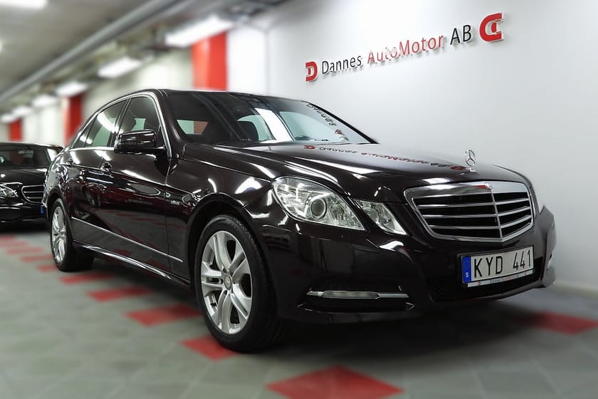 Bild 5 av Mercedes-Benz E 250 BE BlueEFFICIENCY 5G-Tronic Skinnklädsel Avantgarde
