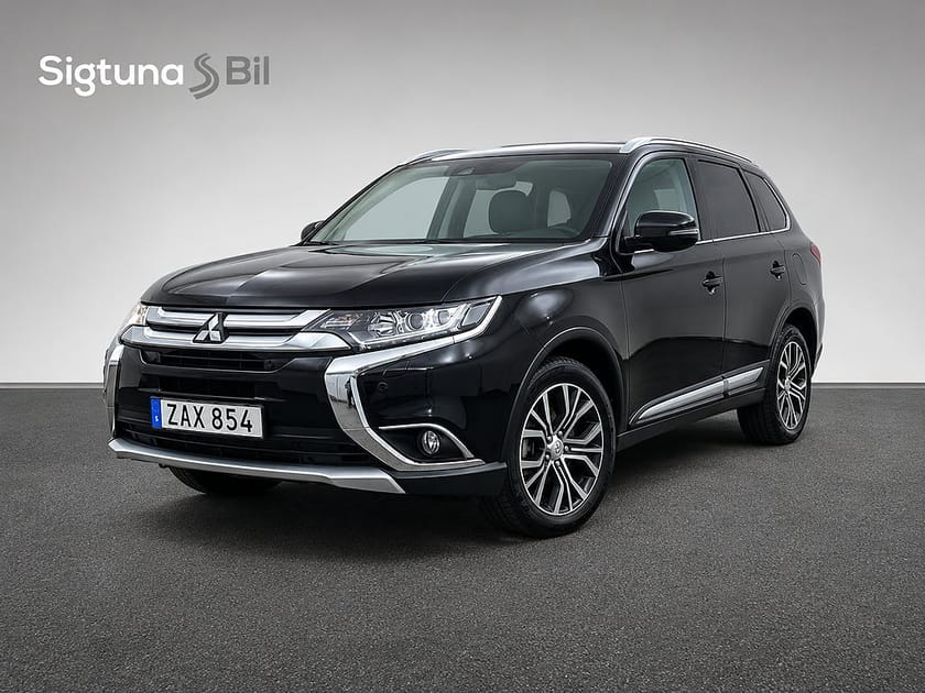Bild 1 av Mitsubishi Outlander 2.0 4WD CVT Business 7 Sits / Läder / Elstol / Drag