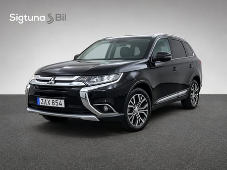 Mitsubishi Outlander 2.0 4WD CVT Business 7 Sits / Läder / Elstol / Drag