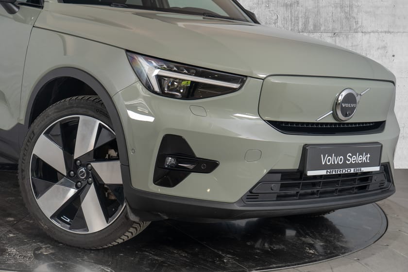 Bilde 2 av Volvo C40 Recharge Twin motor 408 hk Ultimate. 360/Soltak/Pixel lys/Varmepumpe/HK
