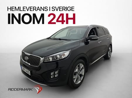 Kia Sorento 2.2 CRDi AWD 7-Sits Pano 360° Skinn Drag Navi
