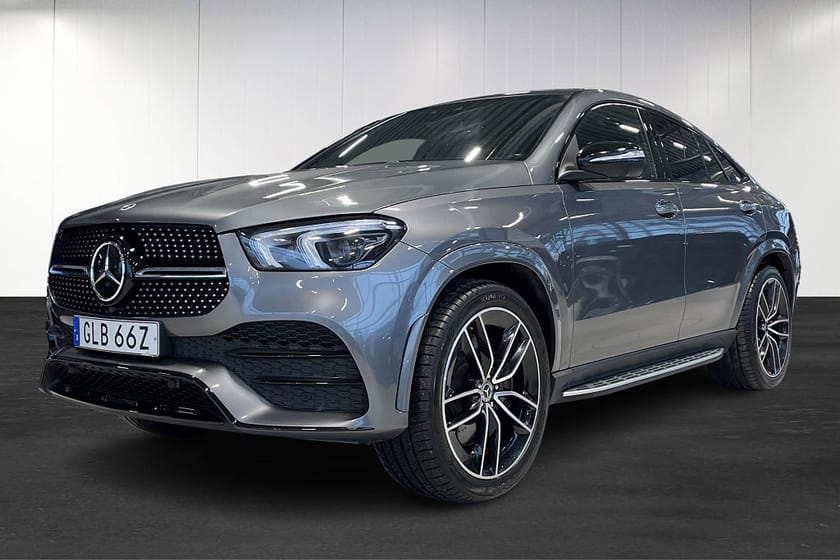 Bild 1 av Mercedes-Benz GLE 350 de 4MATIC Coupé AMG Line Burmester Pano 360° Headup