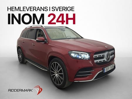 Mercedes-Benz GLS 400 d 4MATIC 4M AMG 7-Sits Pano Drag Burm Massage