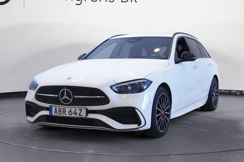 Bild 1 av Mercedes-Benz C 300 T de 4MATIC D E 9g-Tronic, 313hk, 360 Kamera, Navi, Drag, Elstol M Minne