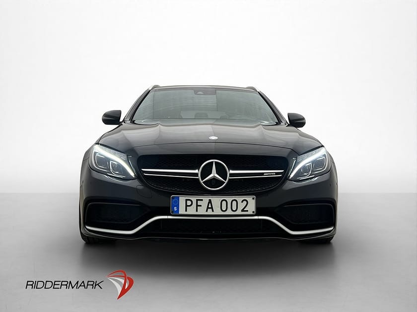 Bild 2 av Mercedes-Benz AMG C 63 S T C63 MCT 510hk Designo Burmester SV-Såld