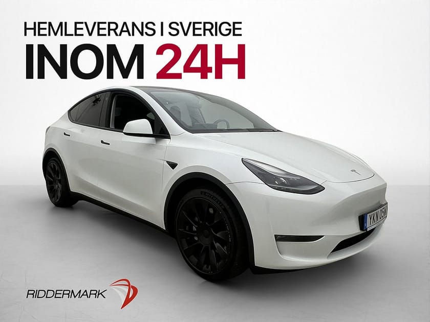 Bild 1 av Tesla Model Y Long Range AWD 514hk MOMS Drag Adp-fart Pano