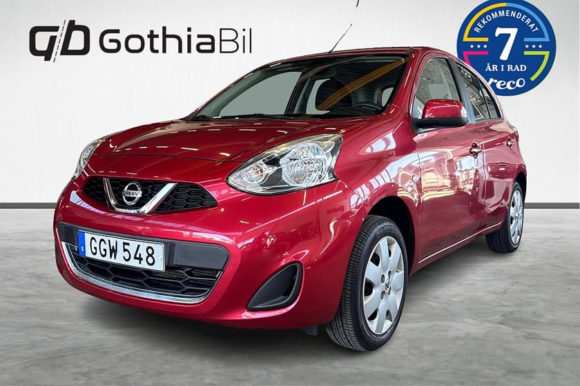 Bild 1 av Nissan Micra 1.2 ACC Farthållare En brukare Fullservad (3,560 mil)