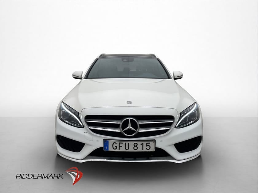 Bild 2 av Mercedes-Benz C 220 T d 4MATIC AMG Pano Skinn CarPlay Drag