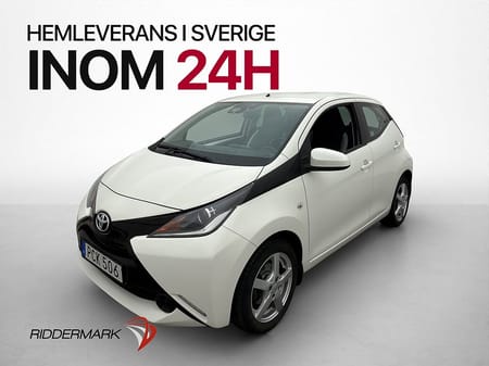 Toyota Aygo 1.0 VVT-i 69hk X-PLAY Touch Bluetooth  0,42l/mil