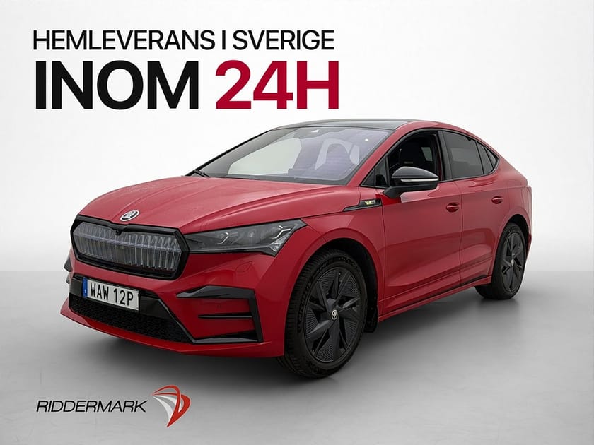Bild 4 av Škoda Enyaq Coupé RS iV Skoda Värm Pano Canton Drag HUD 360° MOMS