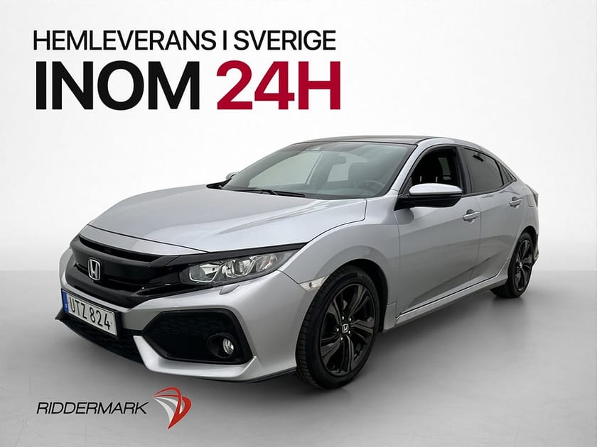 Bild 3 av Honda Civic 1.0 CVT 129hk Elegance Drag Kamera Bluetooth
