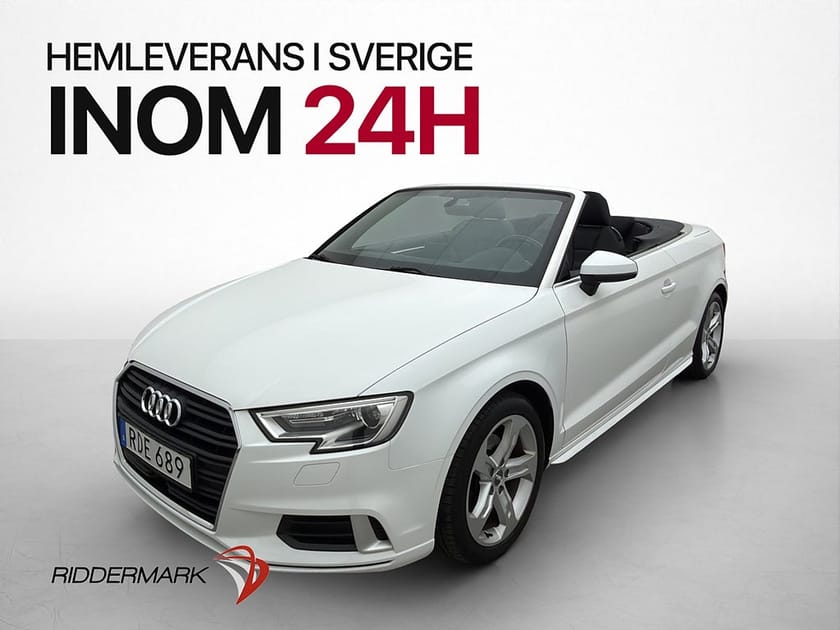 Bild 3 av Audi A3 Cabriolet Cab 1.5 TFSI 150hk Sensorer Farthållare 558kr Skatt