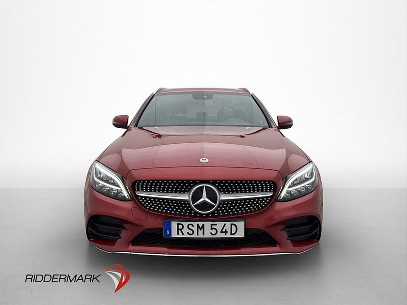Bild 2 av Mercedes-Benz C 220 T d 194hk AMG B-Kamera Navi Dragkrok