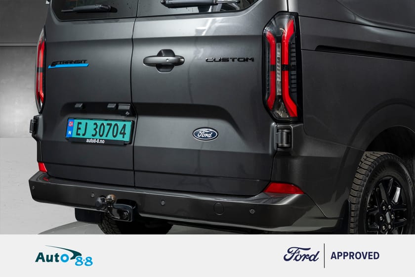 Bilde 5 av Ford E-Transit Custom 320 | Krok | 2 Skyvedører ++