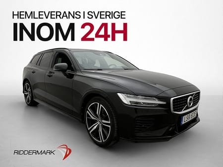 Volvo V60 T8 AWD R-Design Pano H/K 360° Nav Drag Värmare HuD