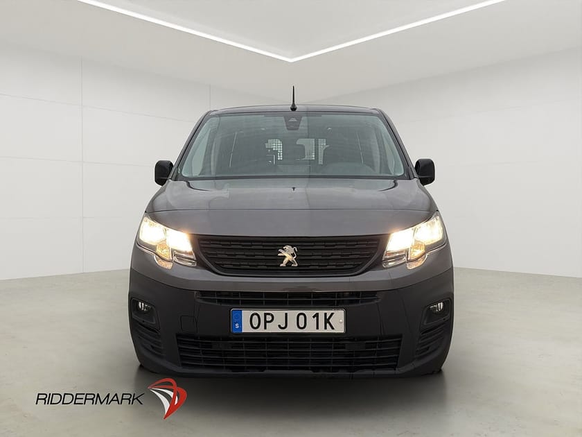Bild 5 av Peugeot e-Partner Crew Van CrewVan L2 136hk Värmare PDC CARPLAY Moms