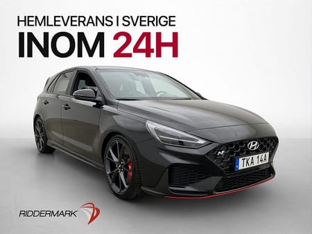 Hyundai i30 N Performance 280hk M&K-Värmare Kamera Elstolar