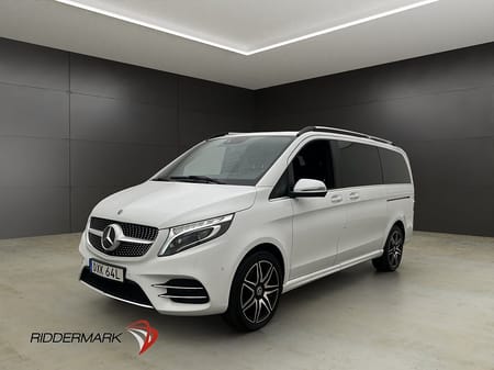 Mercedes-Benz V 300d 4MATIC 3.2t 300 Lång AMG Värm ElDörr Burm Moms