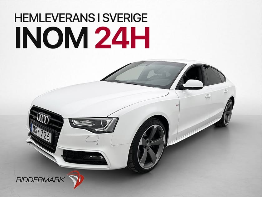 Bild 1 av Audi A5 Sportback 2.0 TFSI 225hk S-Line Läder Navi Drag