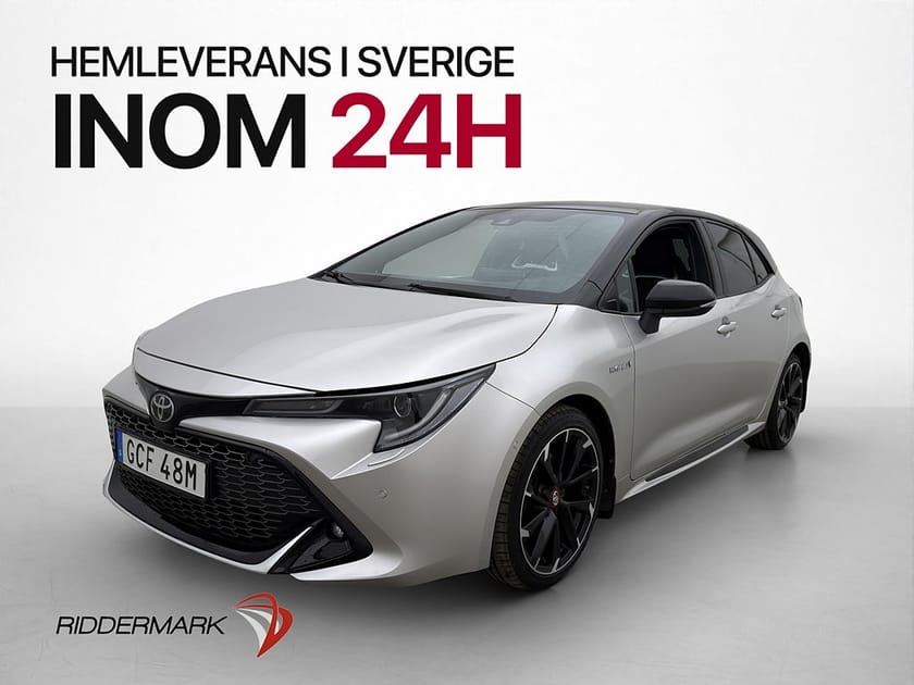 Bild 1 av Toyota Corolla Hybrid 184hk GR-Sport HUD Kamera Rattvärme