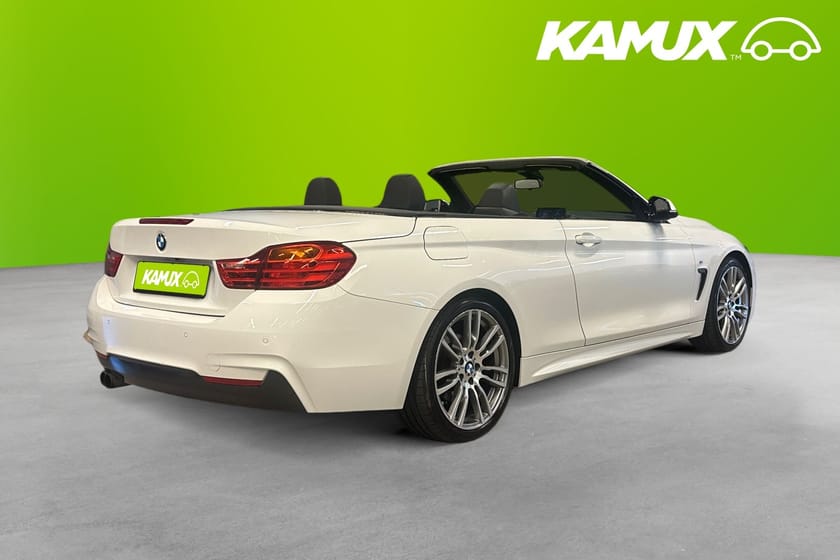 Bild 4 av BMW 430i Convertible 252hk 2017 M-Sport Innovation HUD Kamera Elstolar