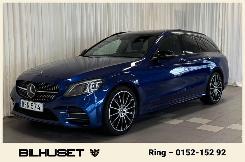 Bild 5 av Mercedes-Benz C 200 T 4MATIC 200T 9G-Tronic AMG Line Drag Kamera Pano