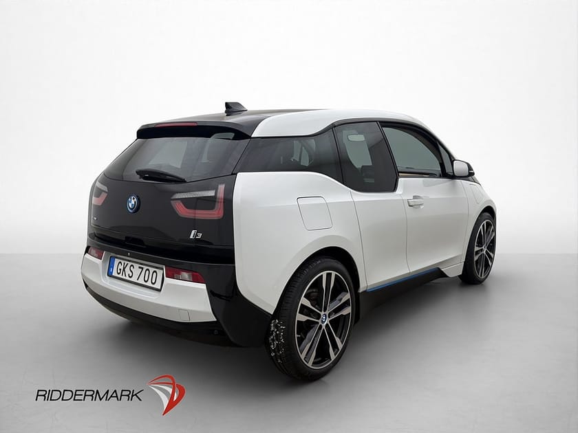 Bild 4 av BMW i3 60 Ah REX 170hk Taklucka Skinn Kamera Navi 20"Fälgar