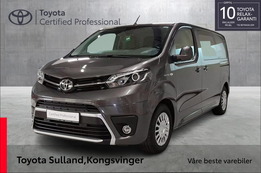 Bilde 1 av Toyota Proace Electric Lav km I Kompl. service I Meget velholdt (Comfort L1)