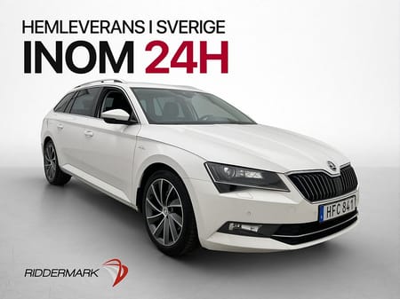 Škoda Superb Kombi Skoda 2.0 TDI 4x4 L&K D-Värm Kamera Drag Skinn Navi