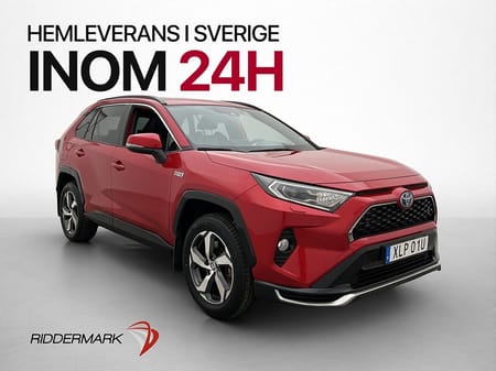 Toyota RAV4 Laddhybrid Plug-in Hybrid Launch AWD Drag Kamera Skinn MOMS