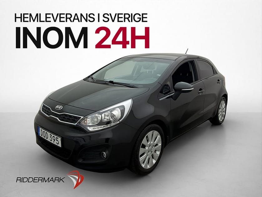 Bild 1 av Kia Rio 1.2 CVVT 84hk GLS Rattvärme 0,51L/Mil 3-Brukare