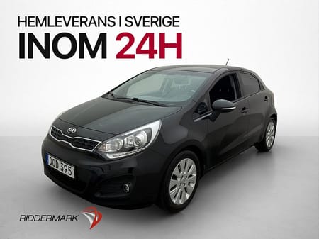 Kia Rio 1.2 CVVT 84hk GLS Rattvärme 0,51L/Mil 3-Brukare