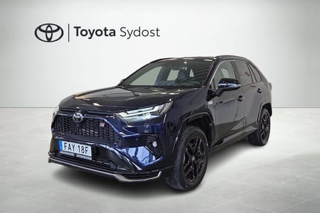 Toyota RAV4 Plug-in Hybrid GR Sport 360 Kamera, HUD, Mocka Skin, P sensor fram och bak, Dödavnikelvarnare, Adaptiv farthållare mm