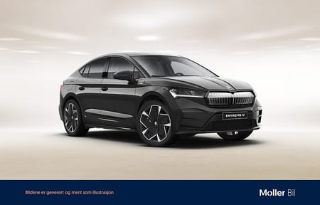 Škoda Enyaq Coupé RS iV Skoda  82 KWH BATTERI ELMOT,Drag