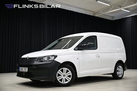 Volkswagen Caddy Cargo DSG 122HK Drag|Värmare|V-Inredd|Backkamera|Leasbar