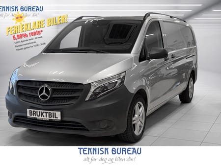 Mercedes-Benz Vito 119 CDI 4x4 3.0t A3, 2,5 tonn på krok, Ryggekamera, Webasto