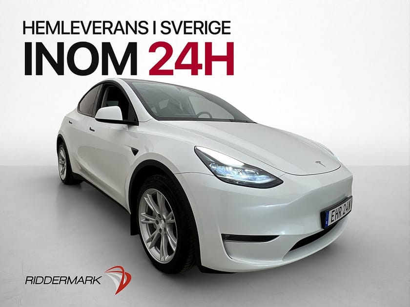 Bild 1 av Tesla Model Y Long Range AWD Pano Drag Värmare Moms Pano