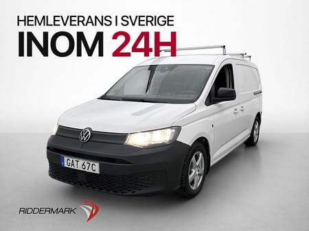 Volkswagen Caddy Cargo Maxi Värm Drag B-Kamera 2xDörr Moms