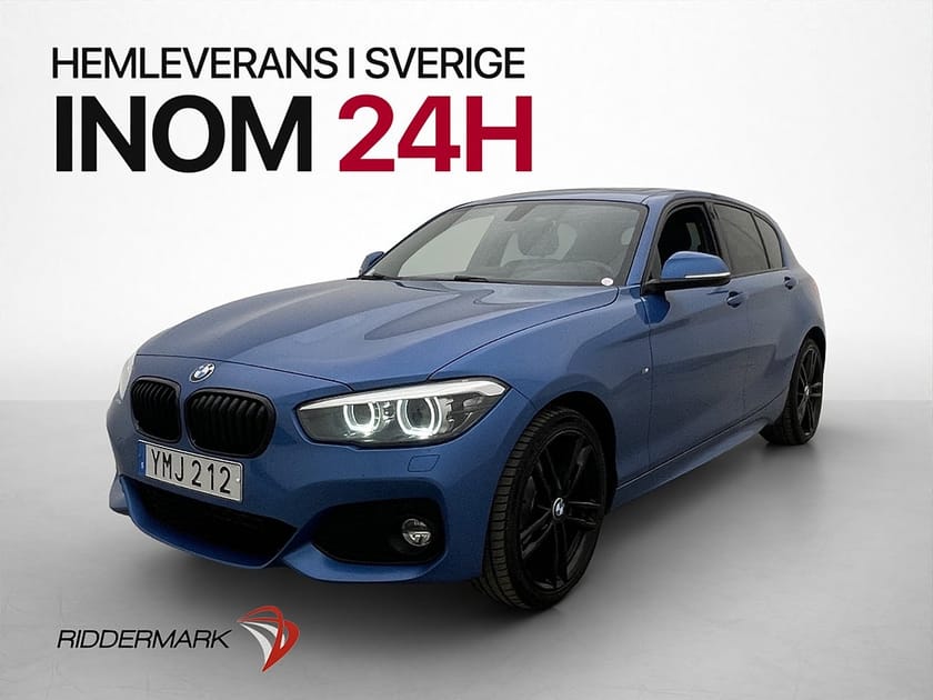 Bild 3 av BMW 120d xDrive 190hk M Sport Taklucka Skinn Sensorer