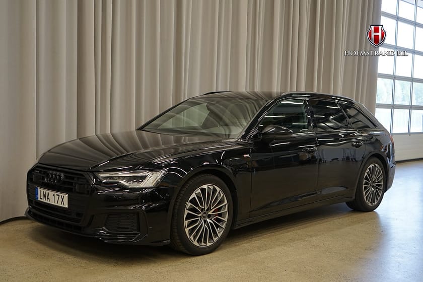 Bild 2 av Audi A6 Avant 55 TFSI e quattro S-line Svart optik Drag Kamera Matrix