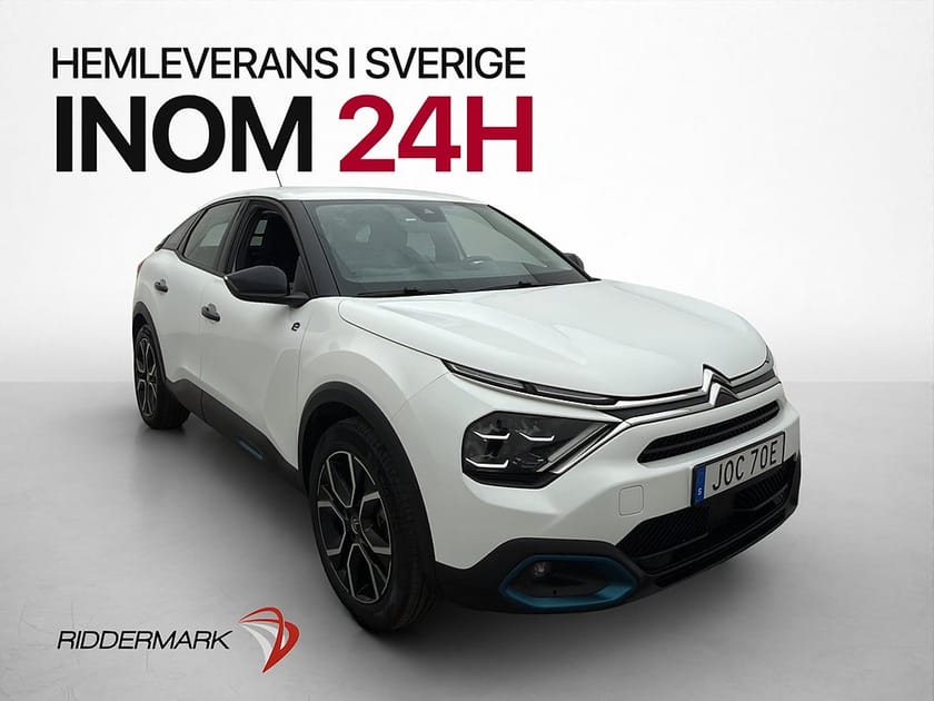 Bild 1 av Citroën ë-C4 e-C4 136hk Farthållare Sensorer 2 Brukare