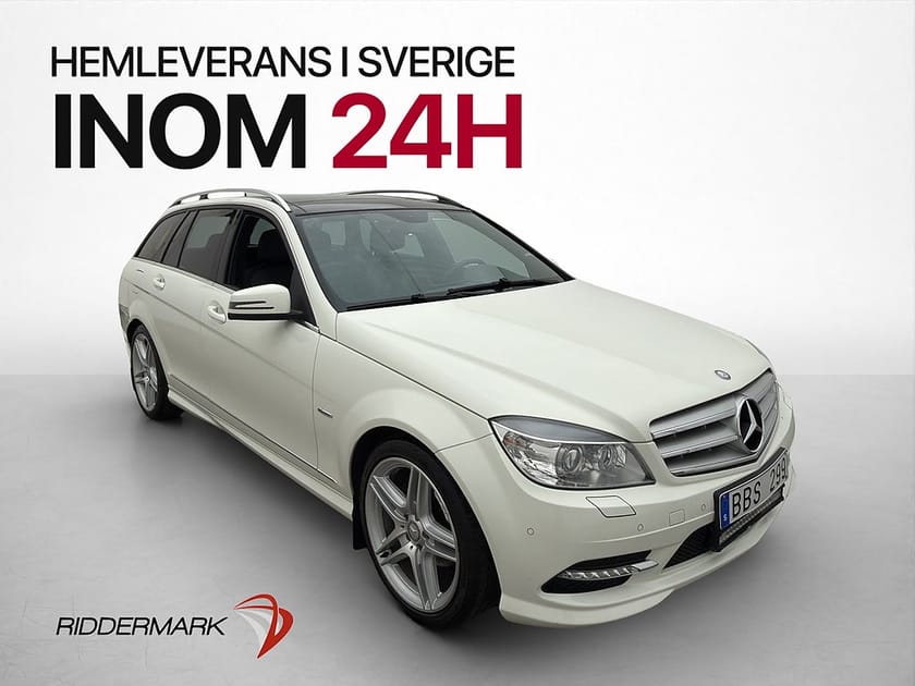 Bild 1 av Mercedes-Benz C 220 T CDI BE AMG Line Pano H/K Drag Låga Mil!