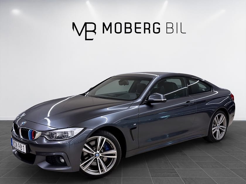 Bild 1 av BMW 435i xDrive Coupé 306hk Helg på Moberg! M Sport Shadow Line Skinn