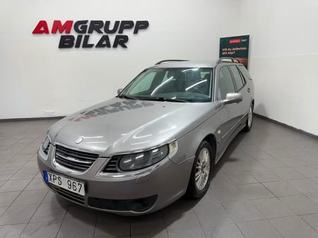 Saab 9-5 SportCombi 2.0t BioPower Linear Ny besiktigad!