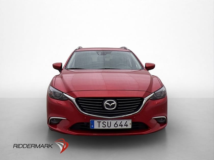 Bild 2 av Mazda 6 Wagon 2.2 AWD Drag Navi Värmare Isofix Nyservad