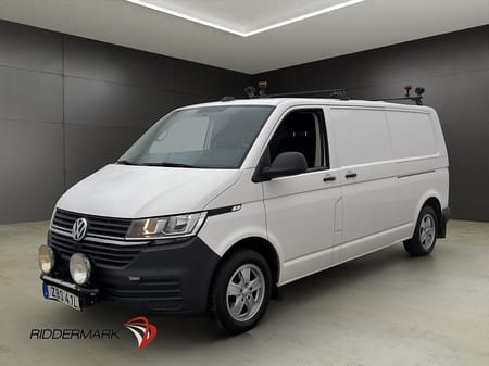 Volkswagen Transporter L2 4M Värm Drag V-inredd 2xDörr Moms