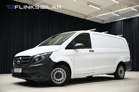 Mercedes-Benz Vito 110 CDI 2.8t 102HK Lång|Inredning|Drag|Värmare|Lågmil|Moms