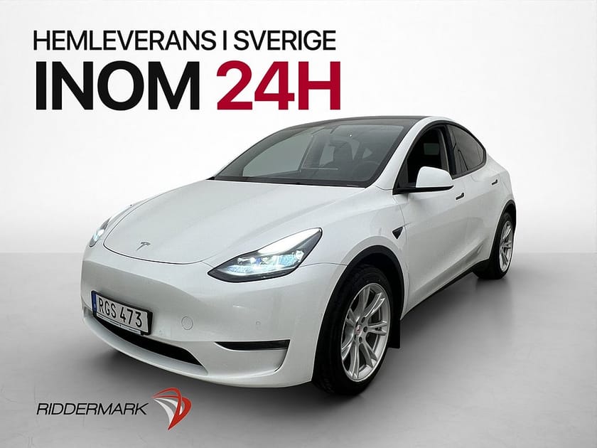 Bild 1 av Tesla Model Y Long Range AWD Värmepump Pano Autopilot