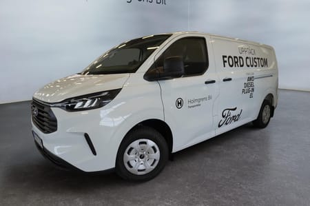 Ford Transit Custom 320 Skåp Trend 320l 2.0l Ecoblue 136hk 8-Växlad Automat FWD Diesel, Dubbla Sidoskjutdörrar