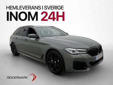 BMW 530e xDrive Touring M-Sport Dragkrok Kamera Skinn HUD CarPlay